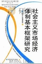 社会主义市场经济体制基本框架研究（1994 PDF版）