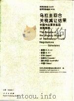 乌拉圭回合关税减让结果  中国与主要贸易国关税税率（1995 PDF版）