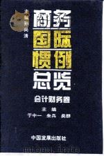 商务国际惯例总览  会计财务卷（1994 PDF版）