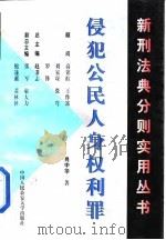 侵犯公民人身权利罪（1998 PDF版）