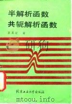半解析函数、共轭解析函数（1988 PDF版）