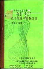 孤子理论和微扰方法 1996 PDF电子版封面 7542813803 黄念宁编著