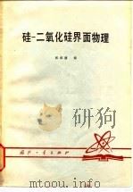 硅  二氧化硅界面物理（1982 PDF版）
