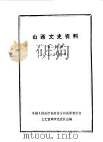 山西文史资料 第38辑 1985 PDF电子版封面 中国人民政治协商会议山西省委员会文史资料研究委员会编