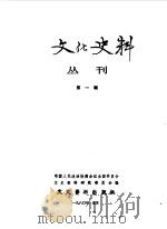 文化史料丛刊  第1集（1980 PDF版）