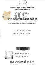 中国民族教育发展战略抉择  中国少数民族教育2000年发展战略研究（1991 PDF版）