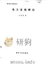 电力系统辨识 1993 PDF电子版封面 7302013020 沈善德著