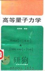 高等量子力学 1991 PDF电子版封面 7301014139 杨泽森编著