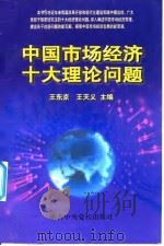 中国市场经济十大理论问题 1999 PDF电子版封面 7503519118 王东京,王天义主编