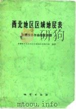 西北地区区域地层表（1981 PDF版）
