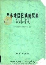 华东地区区域地层表  浙江省分册（1979 PDF版）