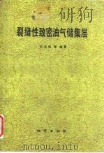 裂缝性致密油气储集层（1992 PDF版）