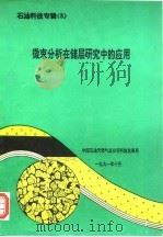 石油科技专辑  8  微束分析在储层研究中的应用（1991 PDF版）