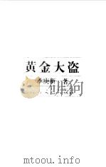 黄金大盗（1988 PDF版）