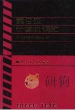英日汉计算机词汇（1993 PDF版）