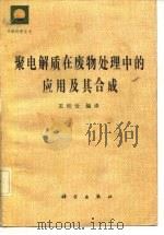 聚电解质在废物处理中的应用及其合成 1983 PDF电子版封面 13031·2289 王松云编译