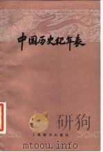 中国历史纪年表（1980 PDF版）