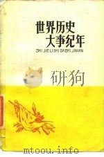 世界历史大事纪年  上（1979 PDF版）