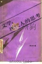 文学  现代人的思考（1987 PDF版）