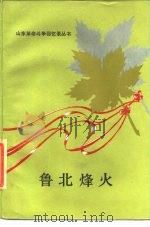 鲁北烽火 1985 PDF电子版封面 10331·109 德州地区出版办公室编