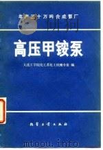 年产三十万吨合成氨厂高压甲铵泵（1970 PDF版）