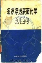 泡沫浮选表面化学 1987 PDF电子版封面 (美)赖亚著;何伯泉等译
