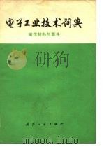 电子工业技术词典  磁性材料与器件（1976 PDF版）