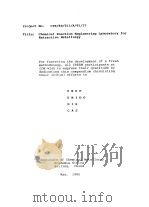 Title:Chemical Reaction Engineering Laboratory for Extractive Metallurgy（ PDF版）