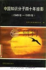 中国知识分子四十年掠影 1949-1989 1989 PDF电子版封面 7800144771 光明日报新闻研究所编