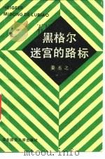 黑格尔迷宫的路标 1988 PDF电子版封面 7561700024 姜丕之编著