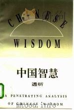 中国智慧透析 中国传统哲学的现代意义及未来展望 1995 PDF电子版封面 750800759X 赵向东编
