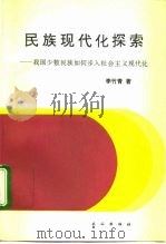 民族现代化探索 我国少数民族如何步入社会主义现代化 1993 PDF电子版封面 7105018054 李竹青著
