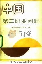 中国第二职业问题（1991 PDF版）