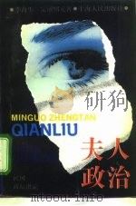 夫人政治  民国政坛潜流（1992 PDF版）