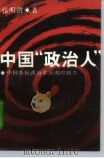 中国“政治人”  中国公民政治素质调查报告（1994 PDF版）