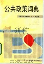 公共政策词典（1992 PDF版）