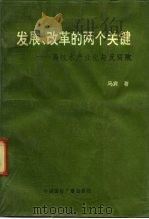 发展、改革的两个关键 高技术产业化与反腐败 1991 PDF电子版封面 7507802973 马宾著