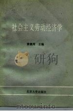 社会主义劳动经济学（1990 PDF版）