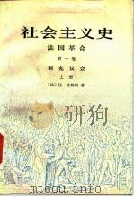 社会主义史 法国革命 第1卷 制宪议会 上 1989 PDF电子版封面 7100004608 (法)饶勒斯(Jaures,J.)著;陈祚敏译