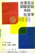 社会主义初级阶段中的社会学（1989 PDF版）