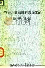 气田开发及凝析液加工的经济问题（1989 PDF版）