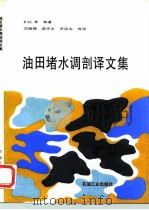 油田堵水调剖译文集（1995 PDF版）
