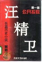 长篇历史小说  汪精卫  第1卷  公开投敌（1994 PDF版）