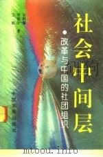 社会中间层  改革与中国的社团组织（1993 PDF版）