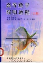 高等数学简明教程 上 1999 PDF电子版封面 7810455818 张润琦主编;毛京中等编写