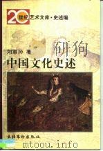 20世纪艺术文库·史述编  中国文化史述（1997 PDF版）