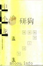 申小龙自选集（1999 PDF版）
