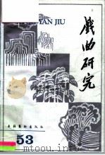 戏曲研究 第53辑 1996 PDF电子版封面 7503914742 中国艺术研究院戏曲研究所《戏曲研究》编辑部