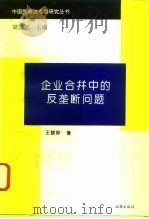 企业合并中的反垄断问题 1996 PDF电子版封面 750361854X 王晓晔著