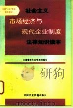社会主义市场经济与现代企业制度法律知识读本（1996 PDF版）